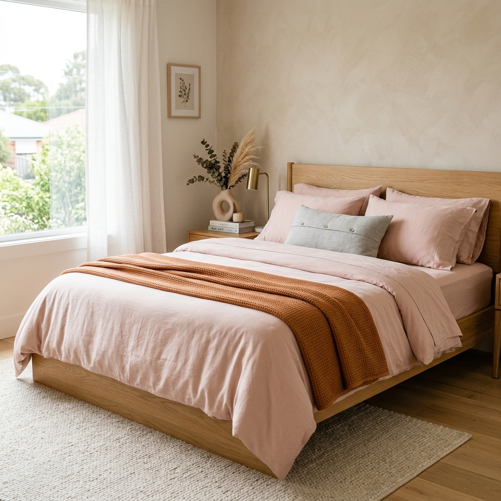 Instagram Pastel Blush Bedding